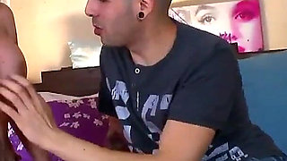 Finally she can fuck and a slut with big tits and a shaved pussy enjoys having a hard cock in her pussy