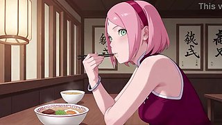 Sakura attempts Rectal with Naruto! Uncensored Naruto Manga porn AI-generated