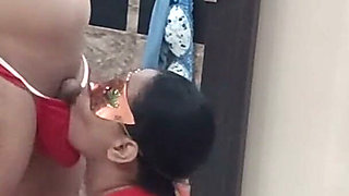Red Dress Me Desi Girl Ka Hard Doggy Fucking