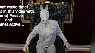 Hot 3D redhead licking a pussy while getting fucked