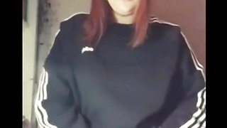 British Chavy teen slut dirty talking for Daddy