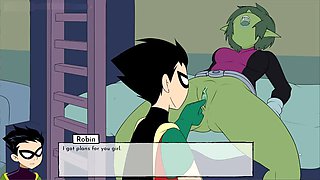 Raven and starfire, gaming, ga