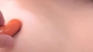 Japanese Babes Scene 2 - Pretty Busty Japanese Girl Masturbates First and Ends with Her Hairy Pussy Cumshot