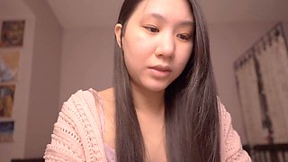 Charming ASMR with cute Asian girl Alize Zaide