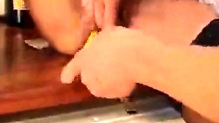 Danske Milf Lizettes Kinky Kitchen Adventure