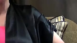 Hot brunette from squirt masturbating on webcam