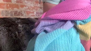 Amateur Teen Solo Masturbation with Huge Orgasm