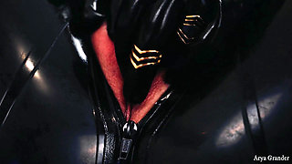 Femdom POV Giantess Video Latex Pvc Lesbians Arya Grander