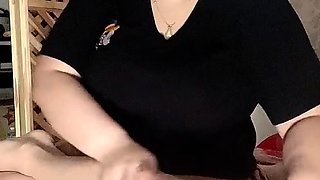 Webcam foot fetish and cumshot squirt on feet