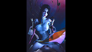 The Dream Goddess of Scarlet Temptation - 3D Animation Hentai