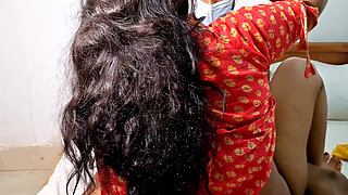 Sexy bhabhi Both are very happy to call Devar home