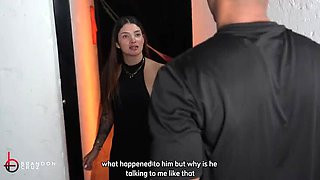 Hot Latina wife's stepsister gets BBC fucked in bathroom by cuckold husband - Salome Gil, Brandon Cruz, Luna Vitaler