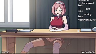 Kunoichi trainer, naruto sakura hentai, anime naruto