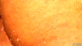 Shower passion escalates to a daring, intense backside adventure