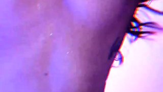 Sweet amateur babe goes solo with yellow dildo