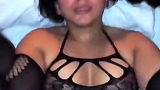 Colombian Latina Fulfills Your Fantasy in an Open Mesh Bodysuit POV