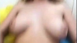 Mexicana blowjob with her big boobs