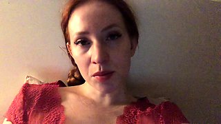 Amateur striptease and Solo masturbation