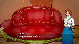 Elizabeth from Bioshock shows off her big boobs in some monster cock anal action