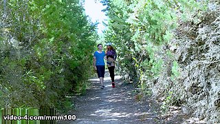 Hot brasilian Milf Manuella Pimenta fucked in the ass in some wild threesome - MMM100