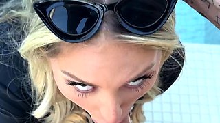 Kayley Gunner And Joanna Angel Poolside Voyeur Onlyfans