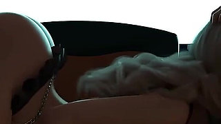 Sexbot - Blonde Fembots Love Ntr - a 3D Porn Gameplay