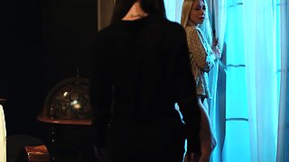 Cute Petite Blonde Girl Nata Gold Facefucked by Horny Real