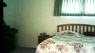 spying on stepmom as she lotions her pussy