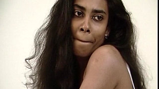 Ebony Babe From Germany Posing on Photo Casting