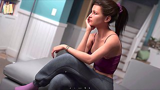 Erotic stories, visual novel game, big ass