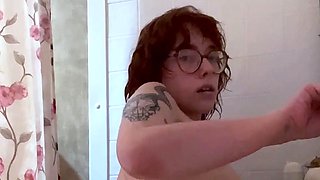 Busty amateur GF webcam solo