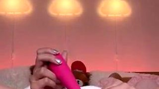 Chinese Hottie Next Door with massager