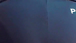 I Rubbed His Cock with My Tight Black Shorts and His Penis Started Leaking