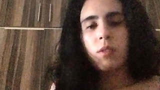Girl masturbating moaning softly