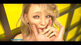 Hentai strip fun in Summertime Saga with a twist of sex note