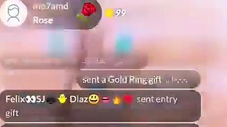 Shaved pussy blonde Tasha Reign with big boobs goes solo