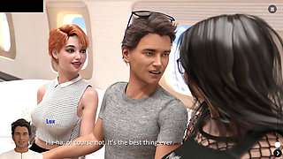 The Spellbook Corruption Plane Threesome Sex - 3D Animated Porn Game #16