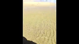 Mature British MILF gets naughty outdoors at Paiko Fishpond in East Oahu, Hawaii