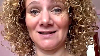 Merce Masturbates with Something Inside Her... Close-up of Her Pussy, Listen to Her Moans