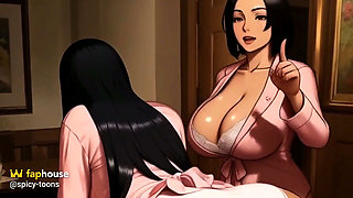 Maria the MILF-in-law Gets Fucked in Front of Her Stepdaughter