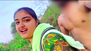 Desi Village Innocent Girl Fucked in Jungle First Time Fuck Her Tight Pussy XXX Video