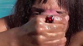 Oil-wet Stranger's Cock - Familyscrew