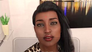 Granny House 129: Dining Table Fuck with Paveena and Priya in 3D Hentai Animation