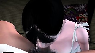 Hardcore sex in the castle in 3d