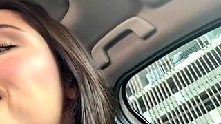 I Lose a Bet, I Have to Get Naked and Masturbate While Driving Through the City in My Car