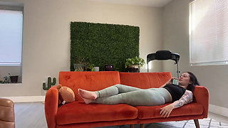 Sweaty Gym Facesitting POV