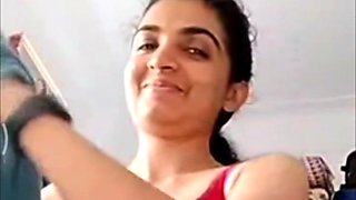 Sexy horny indian girl getting naked showing big boobs big a