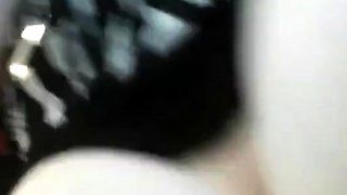 Big Tits Amateur Masturbates with Toy in Car