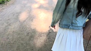 My friend controls my orgasms in public with a toy from