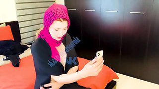 Arab Girl with Her Step-brother